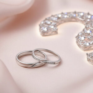 Silver Couple Rings